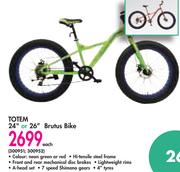 Totem 24" Or 26" Brutus Bike-Each