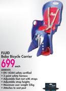 Fluid Baby Bicycle Carrier-Each