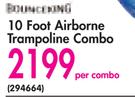BounceKing 10 Foot Airborne Trampoline Combo-Per Combo
