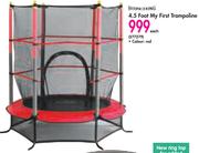 Bounceking 4.5 Foot My First Trampoline