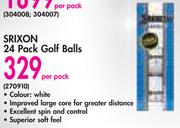 Srixon 24 Pack Golf Balls-Per Pack