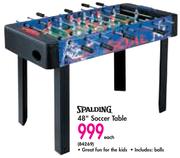 Spalding 48" Soccer Table-Each