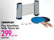 Play Anywhere Table Tennis Set-Per Set