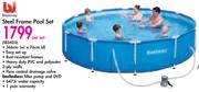 Steel Frame Pool Set-Per Set