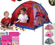 Disney Spider-Man, Minnie, Princess Or Planes Garden Tent-Each