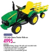 12V John Deere Tractor Ride-On-Each
