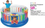 Intex Jump-O-Lene Transparent Bounce Ring-Each