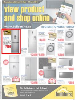 Builders : Appliances (25 May - 11 June 2017), page 1