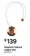 Magnetic Tieback Copper Disc