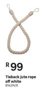 Tieback Jute Rope (Off White)