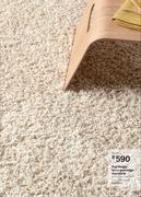 Lucca Gold Beige Rug (Shaggy) 60 x 120cm