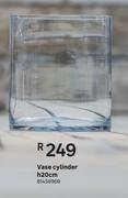Vase Cylinder H20cm