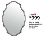 Inspire Mirror (Metal Princess) 64.5 X 95cm
