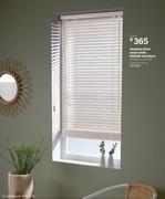 Inspire White Wood Venetian Blind 45 x 130cm