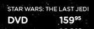 Star Wars: The Last Jedi Movie DVD