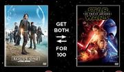 Rouge One Plus Star Wars Movie DVD-For Both