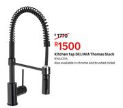 Delinia Thomas Black Kitchen Tap