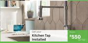 Kitchen Tap Installation-Per Tap