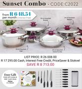 AMC Sunset Cookware Combo-C2022