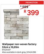 Wallpaper Non Woven Factory 53cm x 10.05m