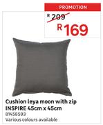 Inspire Moon Leya Cushion With Zip 45cm x 45cm