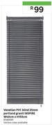 Inspire Granit Portland 25mm Venetian PVC Blind W40cm x H155cm