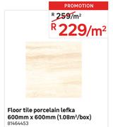Lefka Porcelain Floor Tile-600mm x 600mm Per Sqm