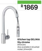Delinia Sara Brass Kitchen Tap