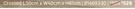Laundry Basket Bamboo & Grey Fabric Crossed L50cm x W40cm x H61cm
