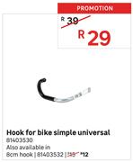 Hook For Bike Simple Universal