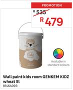 Genkem Kidz Wheat Kids Room Wall Paint-5L