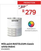 Rust Oleum Classic White Milk Paint-946ml