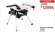 Metabo TS 254 Table Saw