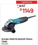 Makita GA4530 115mm 720W Grinder