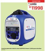 Gentech Power 2.2 KVA Pure Sine BlueElectric Start Inverter Generator