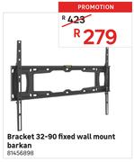 Barkan 32-90 Fixed Wall Mount Bracket