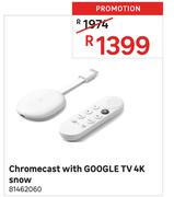 Google TV 4K Snow With Chromecast