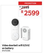 Ezviz Video Doorbell WiFi On Battery