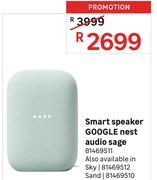 Google Nest Audio Sage Smart Speaker