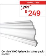Cornice Y100 4 Pieces 2m Value Pack