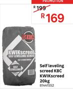 KBC KwikScreed (Self Levelling)-20Kg