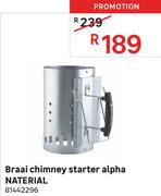 Naterial Braai Chimney Starter Alpha