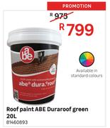 ABE 20L Green Duraroof Roof Paint
