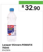 Powafix Lacquer Thinners-750ml