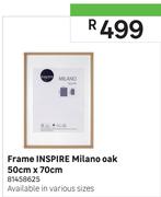 Inspire Milano Oak Frame 50cm x 70cm