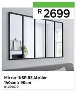 Inspire Atelier Mirror 140cm x 90cm