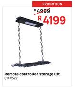 Remote Controlled Storage Lift