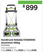 Standers 70Kg Aluminium Foldable Handtruck