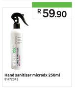 Microdx Hand Sanitizer 250ml