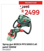 Bosch All Paint 1200W Spray Gun PFS 5000 E